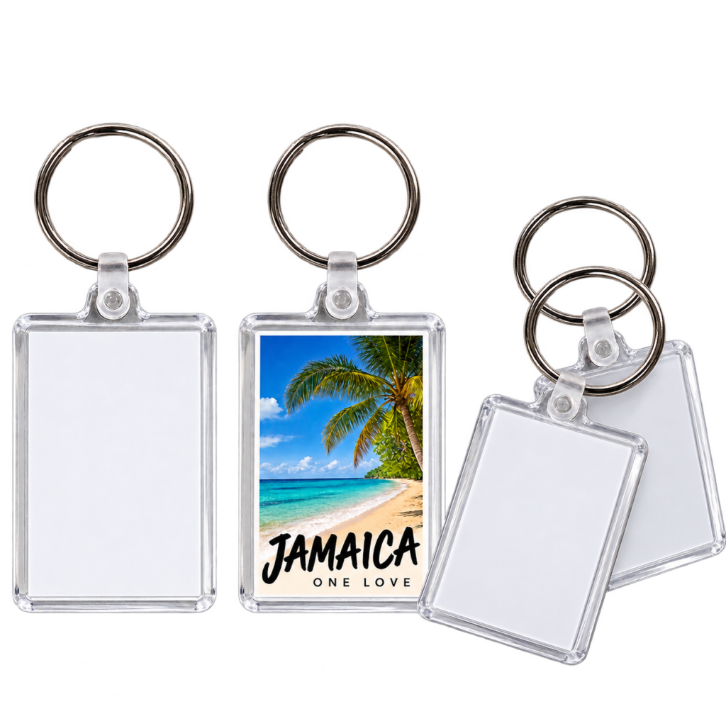 Acrylic Picture Keyring