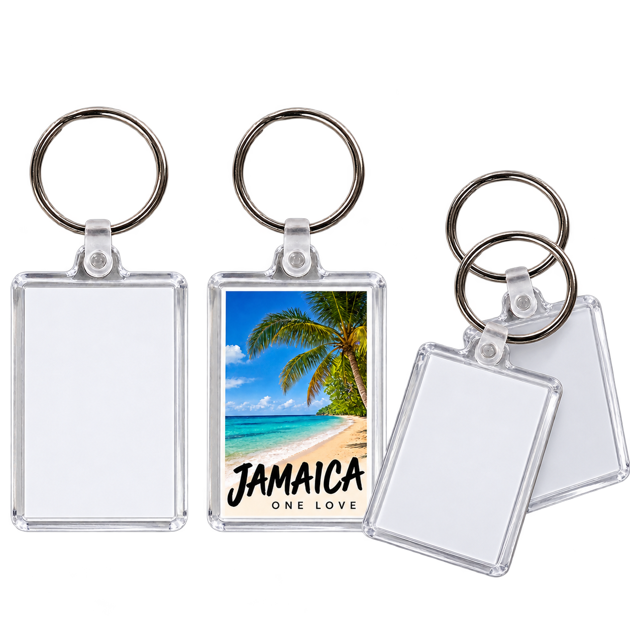 Acrylic Picture Keyring