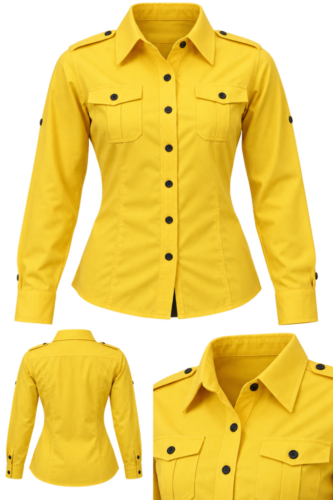 Military Style Shirt - Female