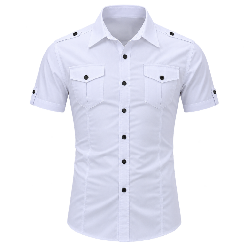 Military Style Shirt - Male
