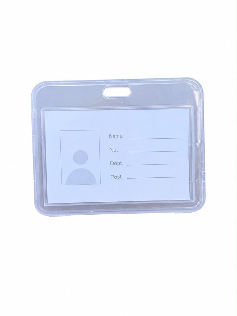 Clear ID Badge Holder