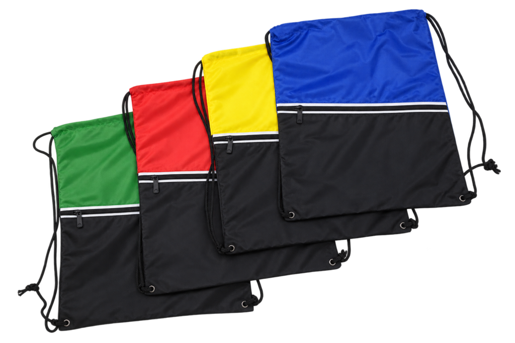 2-Tone Drawstring Bag