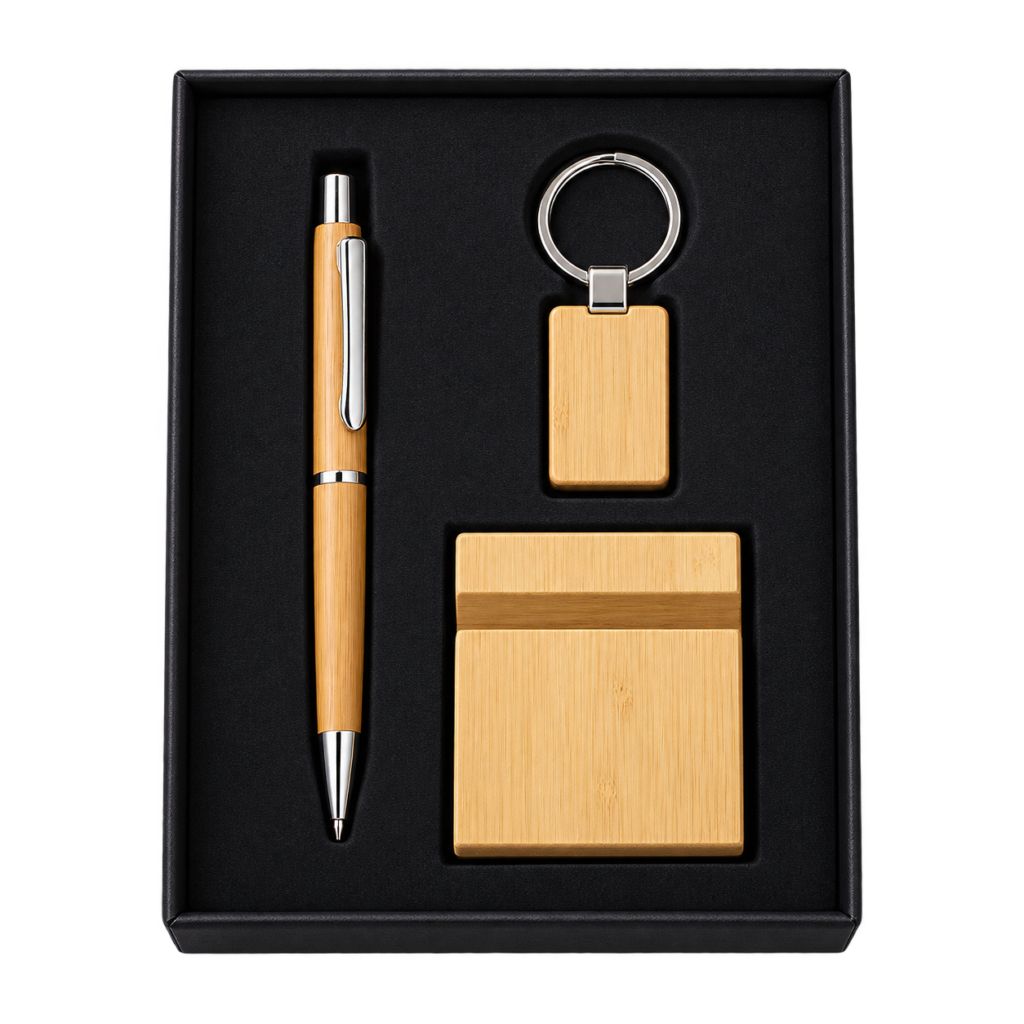 Pen Set with Phone Stand
