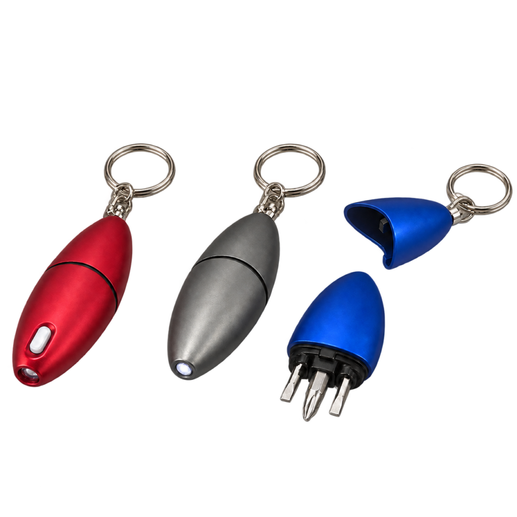 Tool Kit w/ Flashlight Keyring