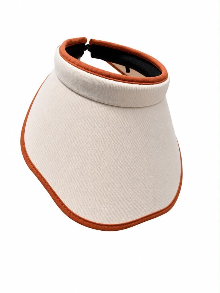 Contrast Trim Sun Visor
