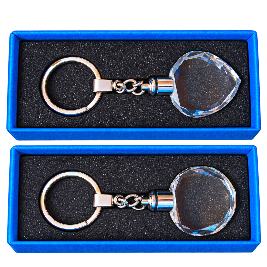 Crystal Keyring Gift Set